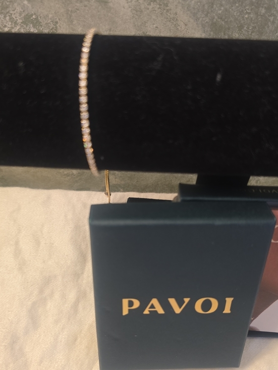 Pavoi Jewelry - Pavoi 14K Gold Plated Tennis Bracelet Cubic Zirconia - NIB